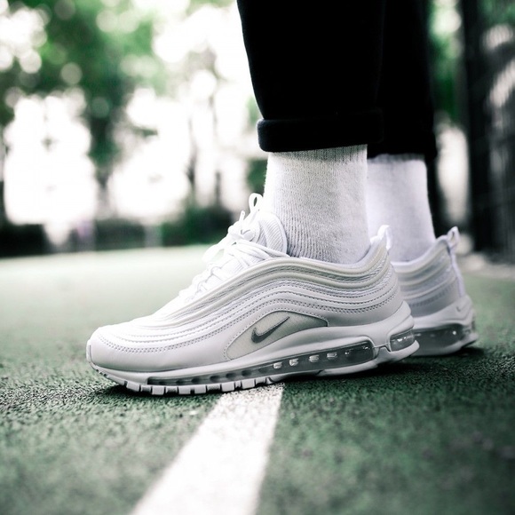 🌸 NIKE AIR MAX 97 Sneakers Shoes NEW White - Picture 9 of 9